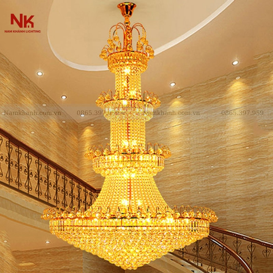 Đèn Thả Thông Tầng Châu Âu 455