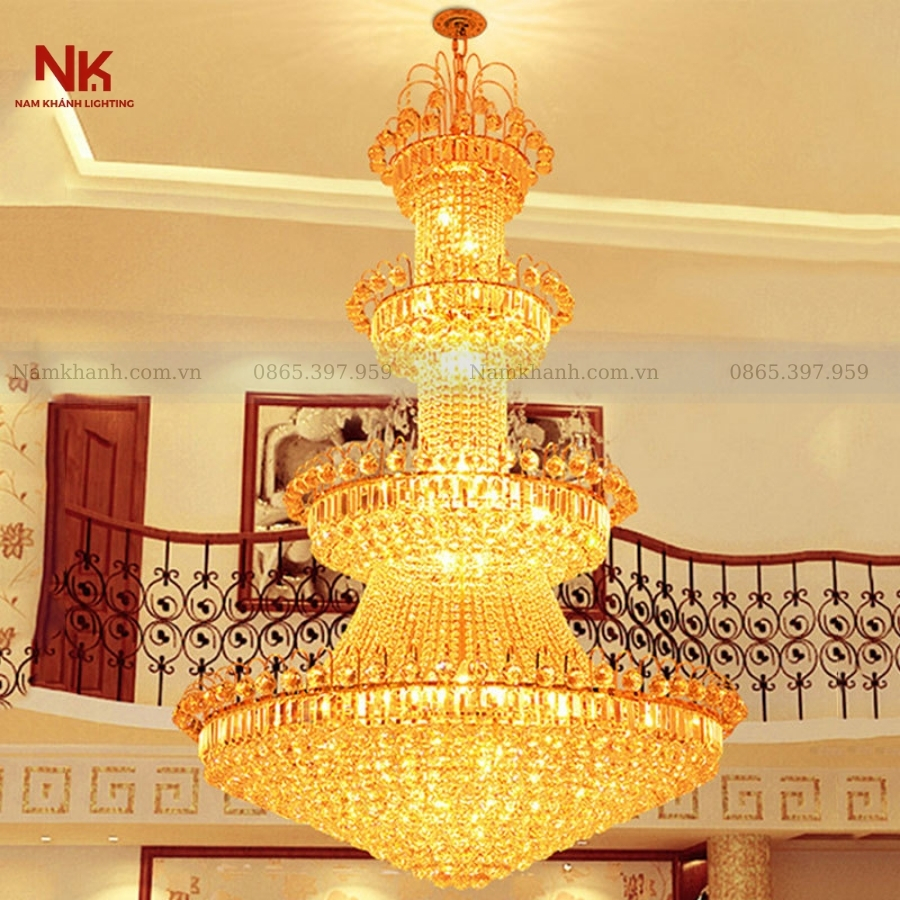 Đèn Thả Thông Tầng Châu Âu 455