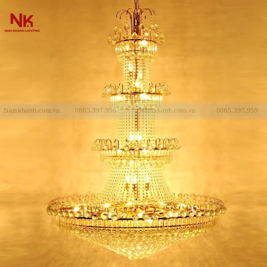 Đèn Thả Thông Tầng Châu Âu 455