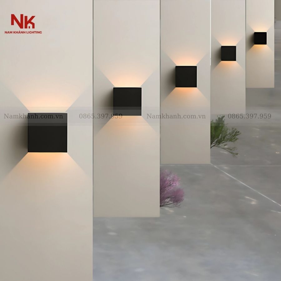 Đèn Hắt 2 Đầu Vuông