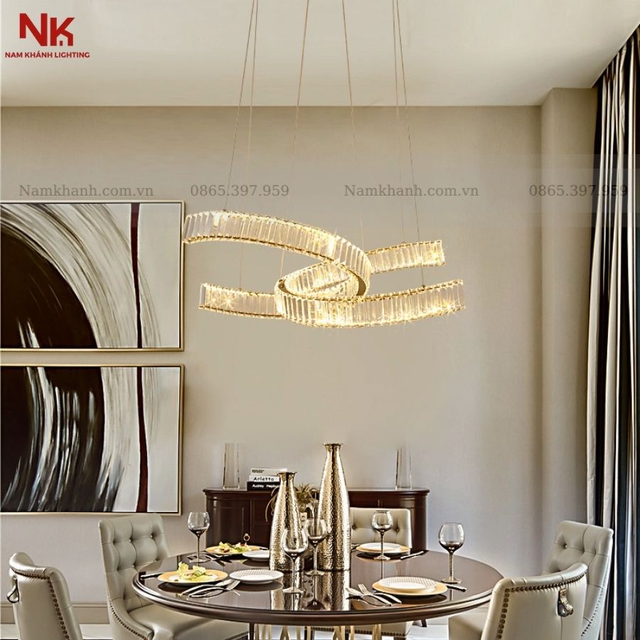 Đèn Thả Pha Lê 850