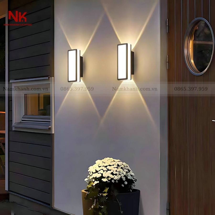 Đèn Hắt Tường Chữ Nhật 612