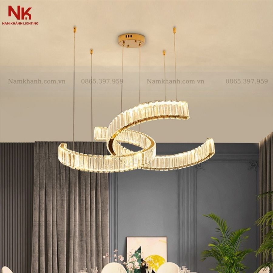 Đèn Thả Pha Lê 850
