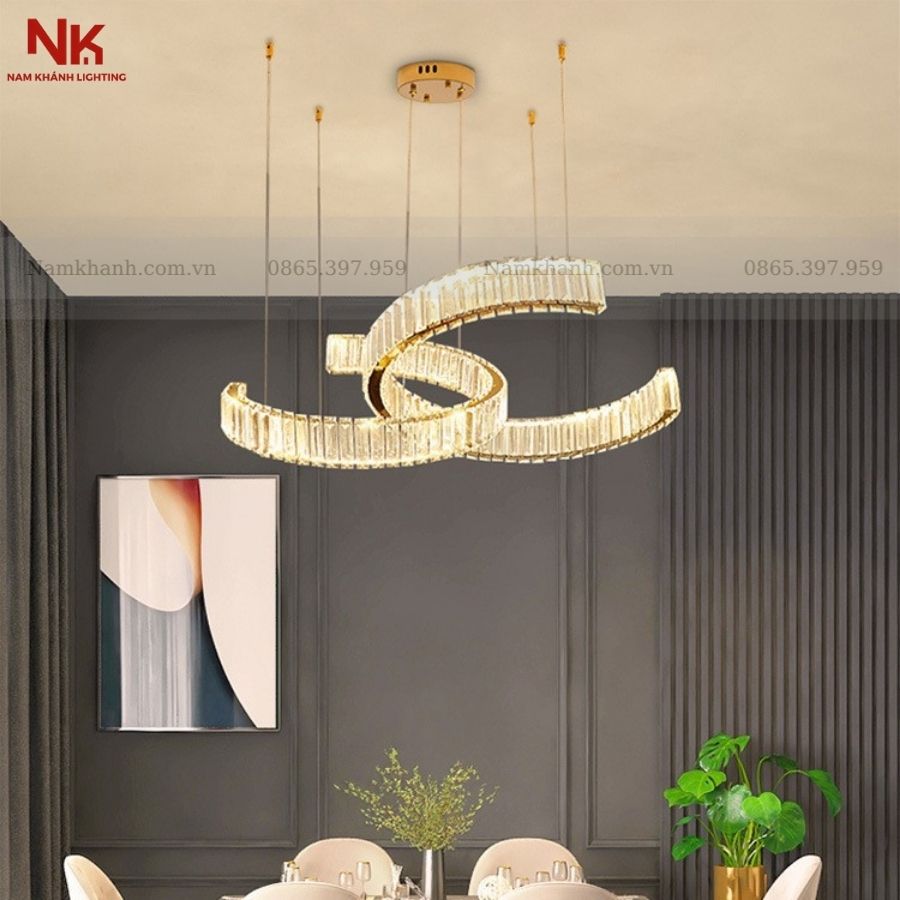 Đèn Thả Pha Lê 850