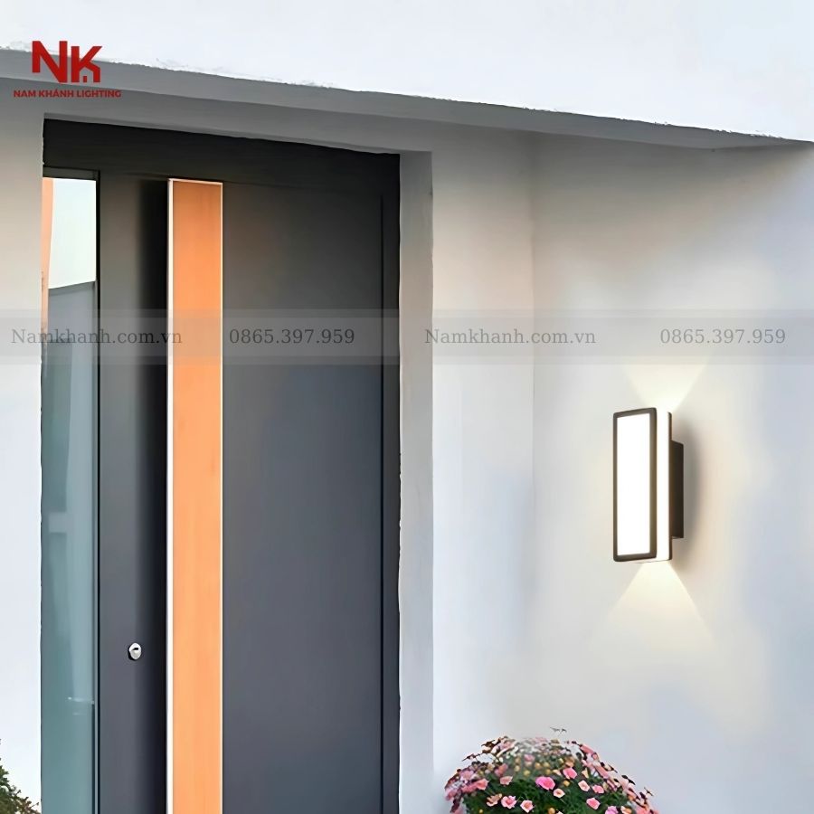 Đèn Hắt Tường Chữ Nhật 612