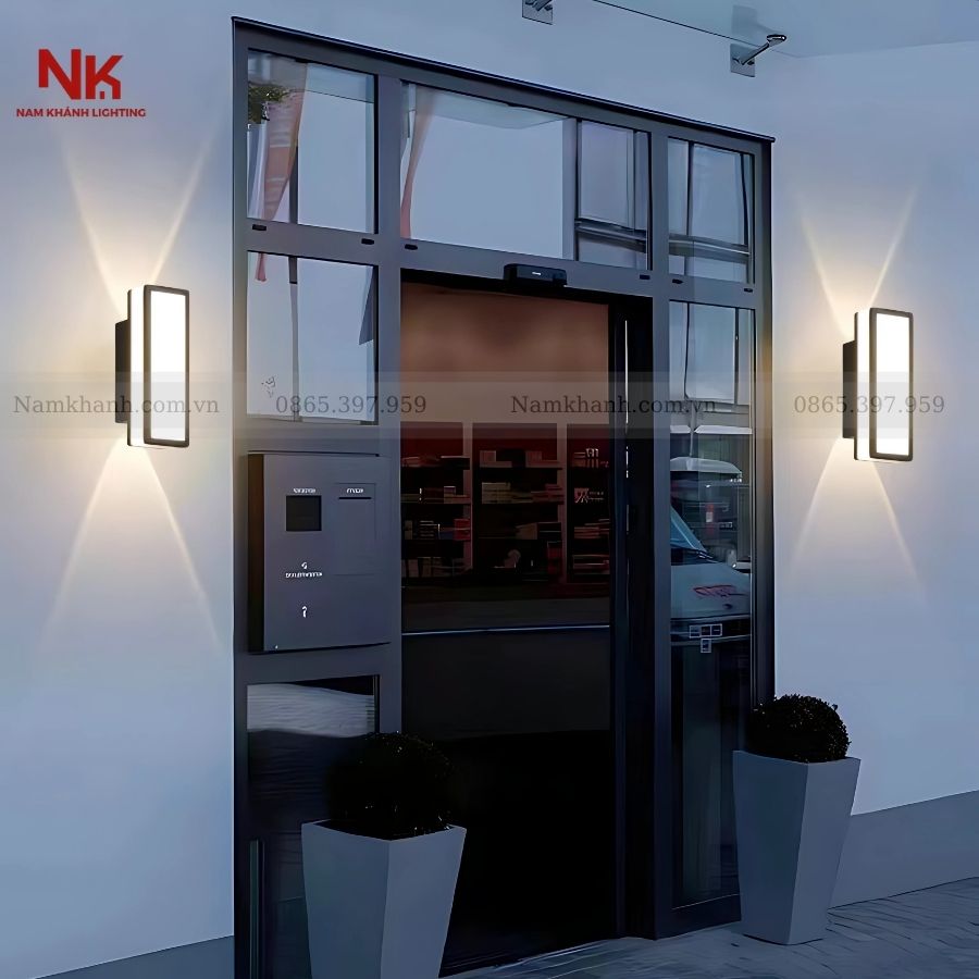 Đèn Hắt Tường Chữ Nhật 612