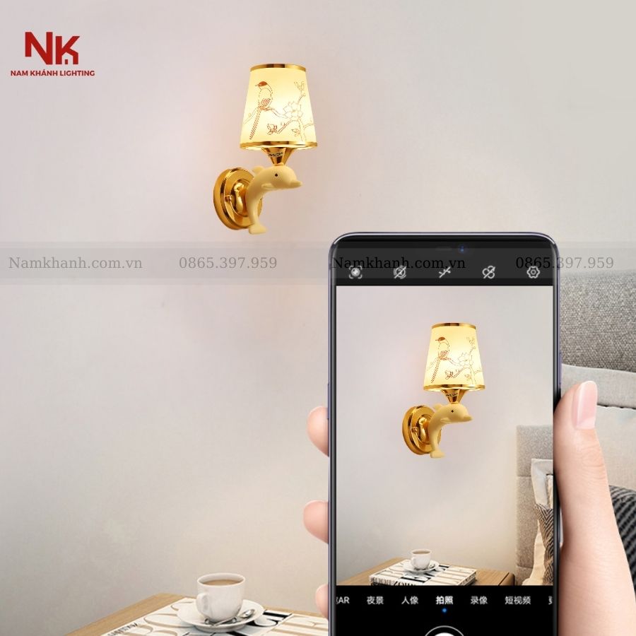 Đèn Tường Cá Heo