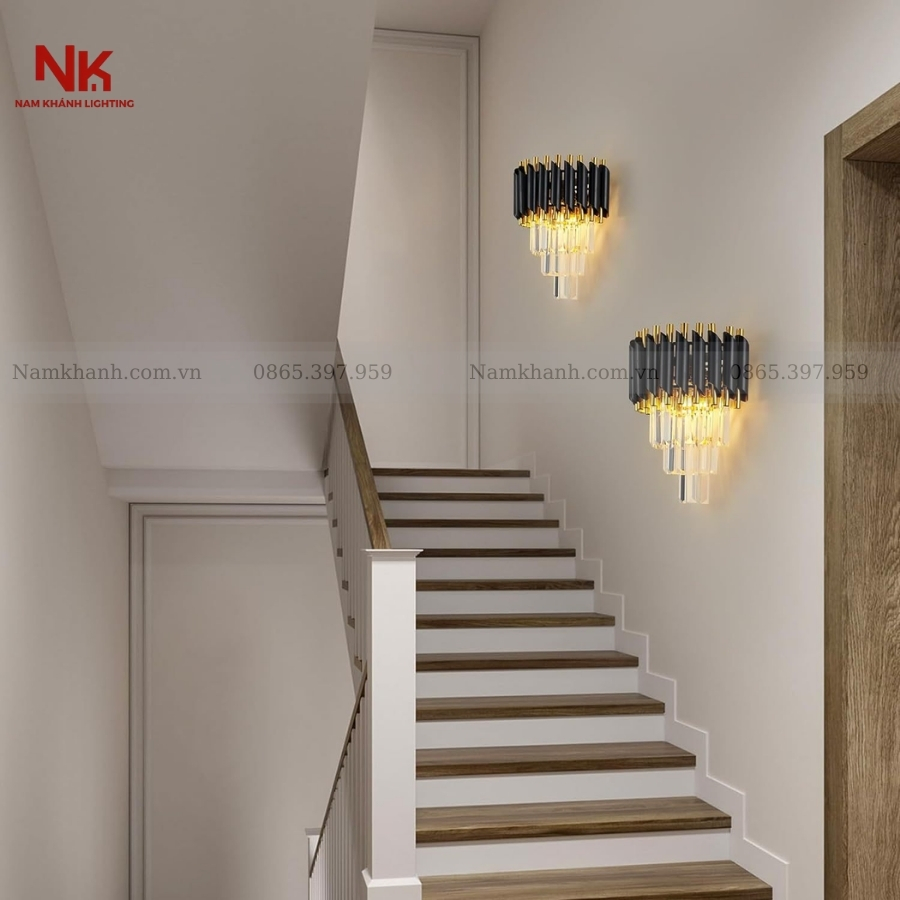 Đèn Tường Pha Lê Khối 936