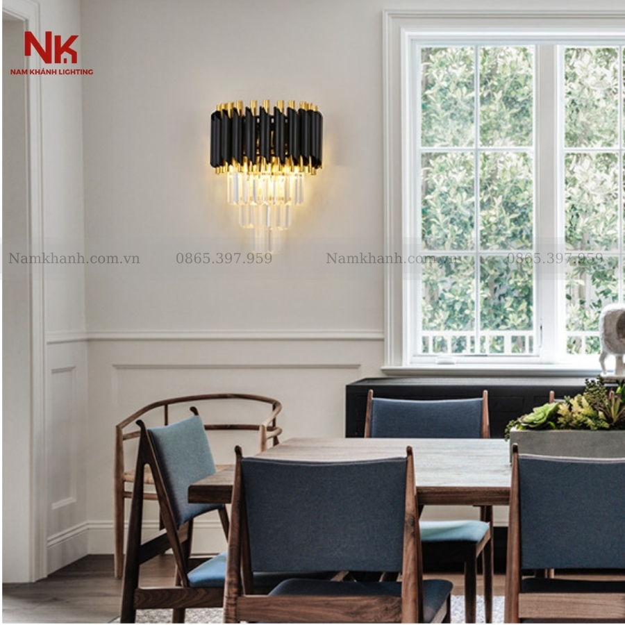 Đèn Tường Pha Lê Khối 936