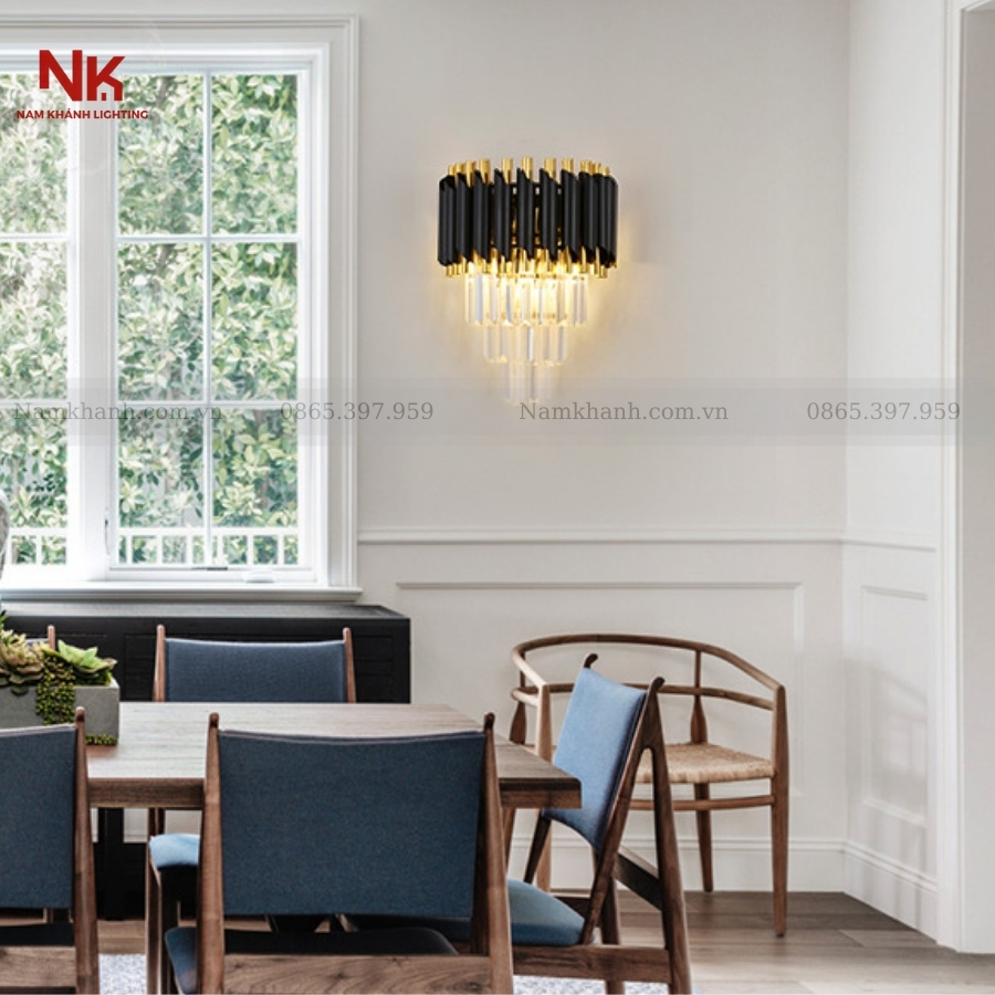 Đèn Tường Pha Lê Khối 936