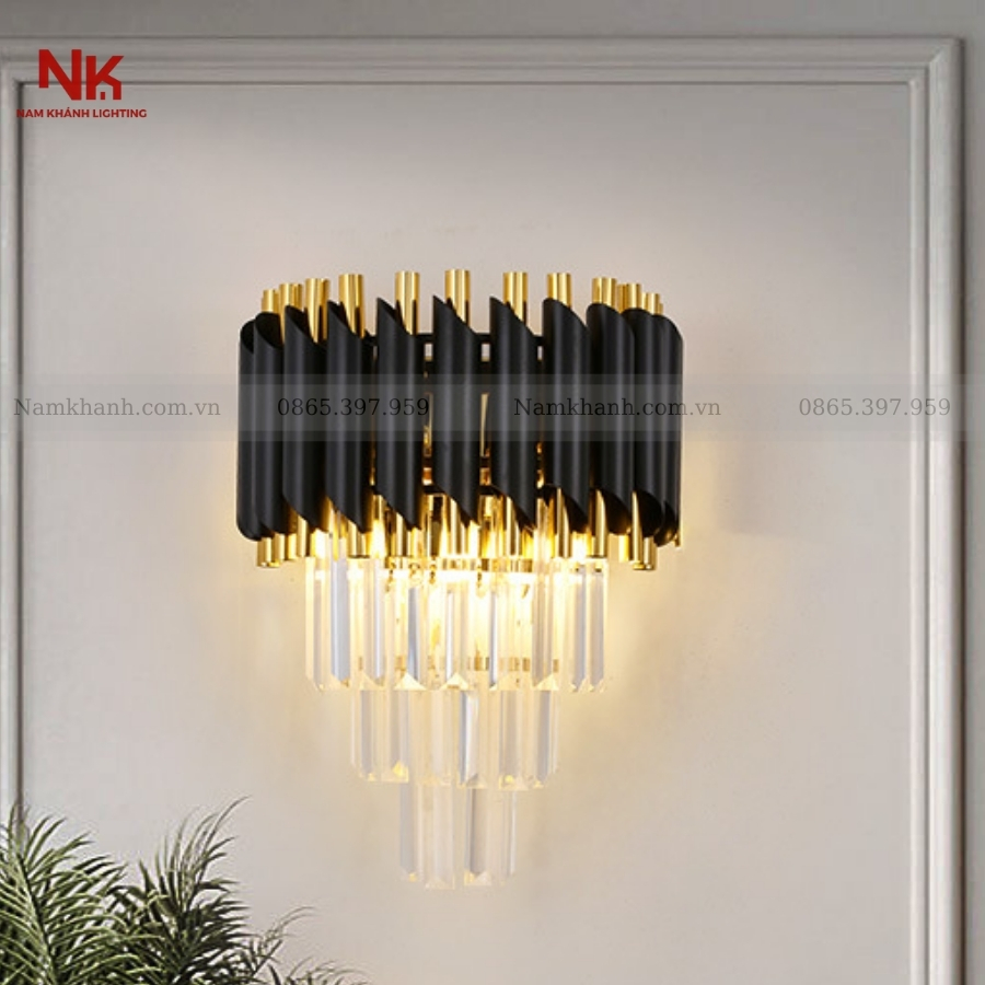 Đèn Tường Pha Lê Khối 936