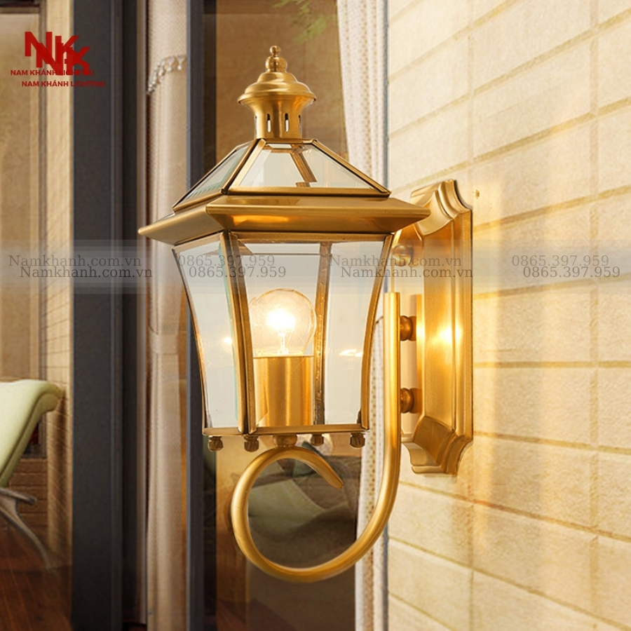Đèn Tường Đồng 0623