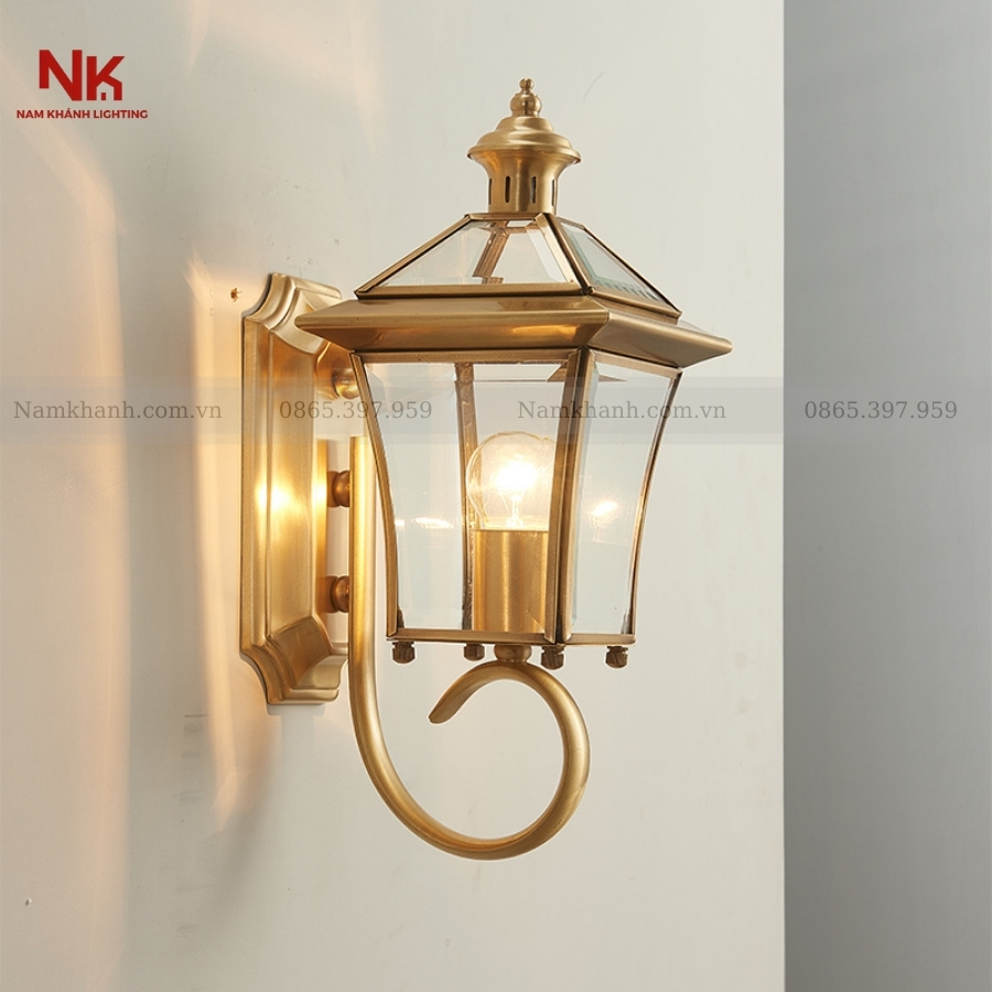 Đèn Tường Đồng 0623