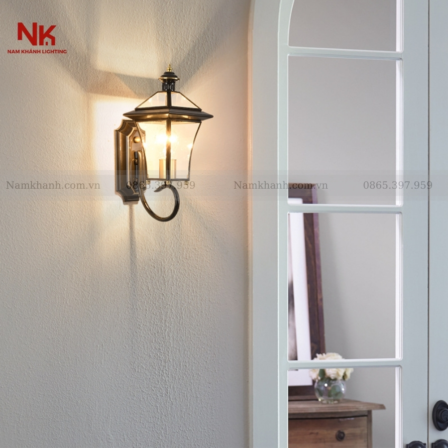 Đèn Tường Đồng 0623