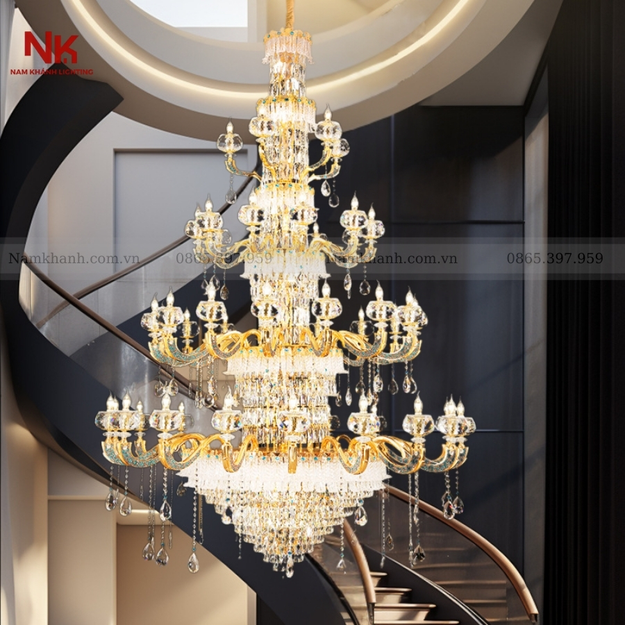 Đèn Chùm Thông Tầng 206