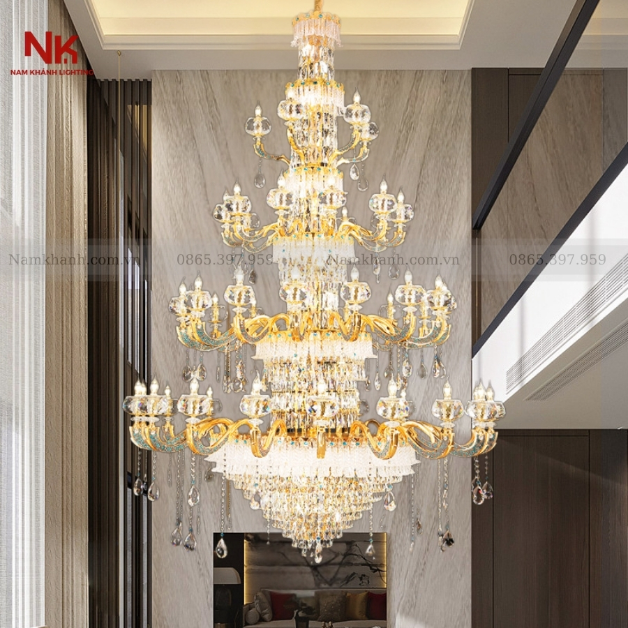 Đèn Chùm Thông Tầng 206