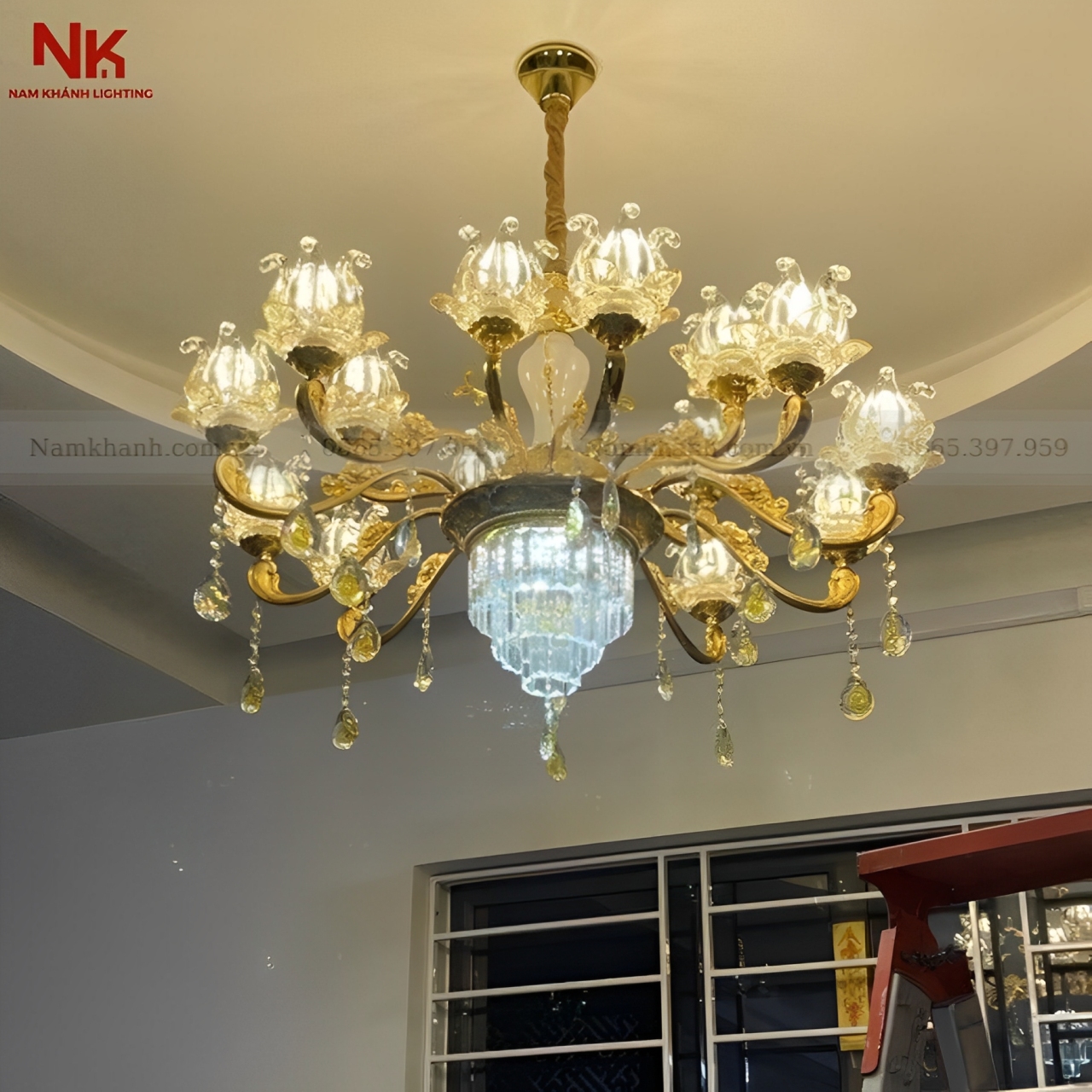 Đèn Chùm Tân Cổ Điển 460