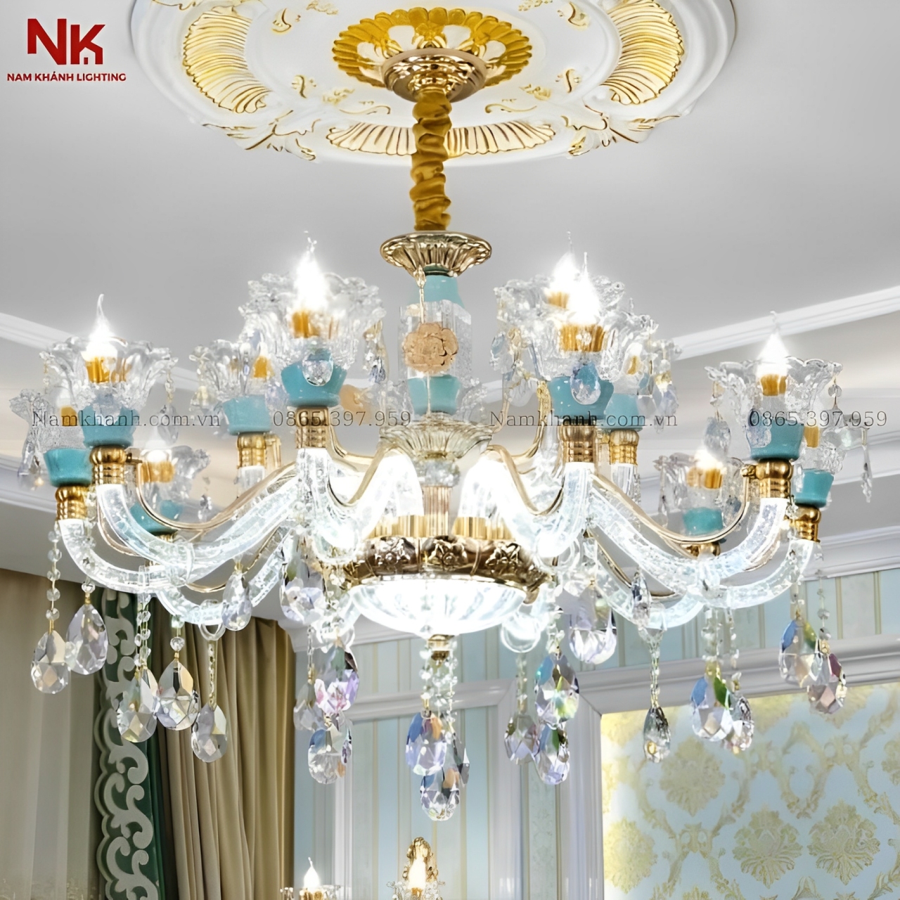 Đèn Chùm Tân Cổ Điển 618