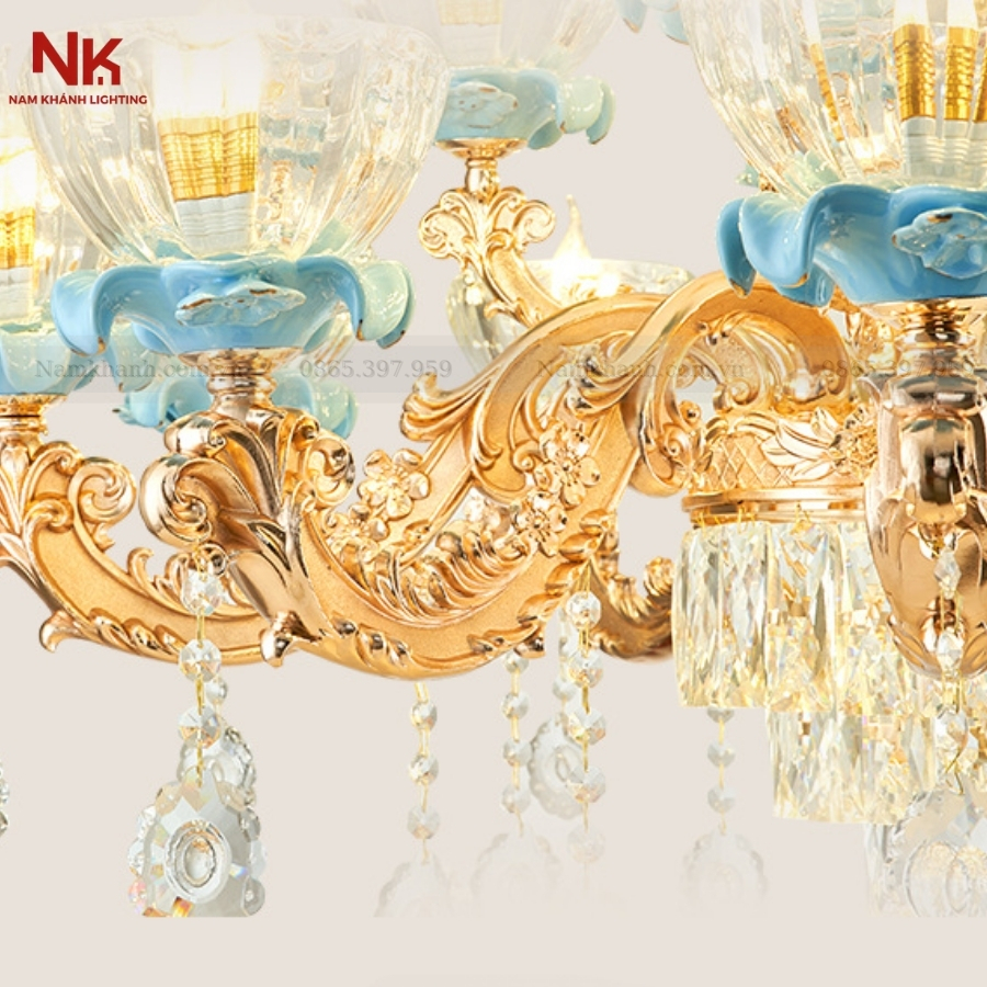 Đèn Chùm Tân Cổ Điển 3802/15