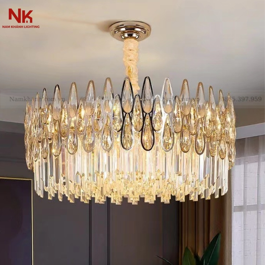 Đèn Chùm Pha Lê Giọt Nước 957