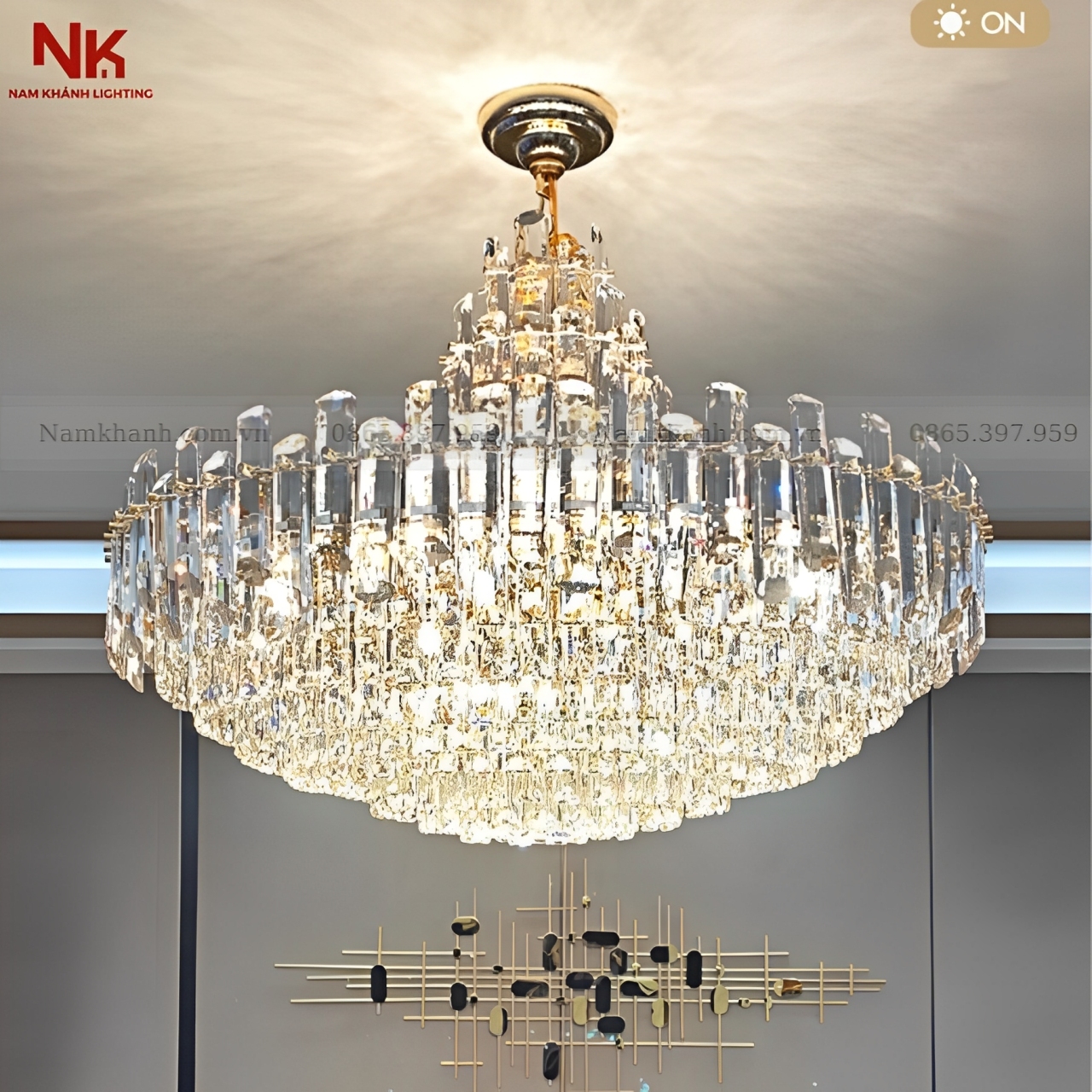 Đèn Chùm Pha Lê Hiện Đại 953