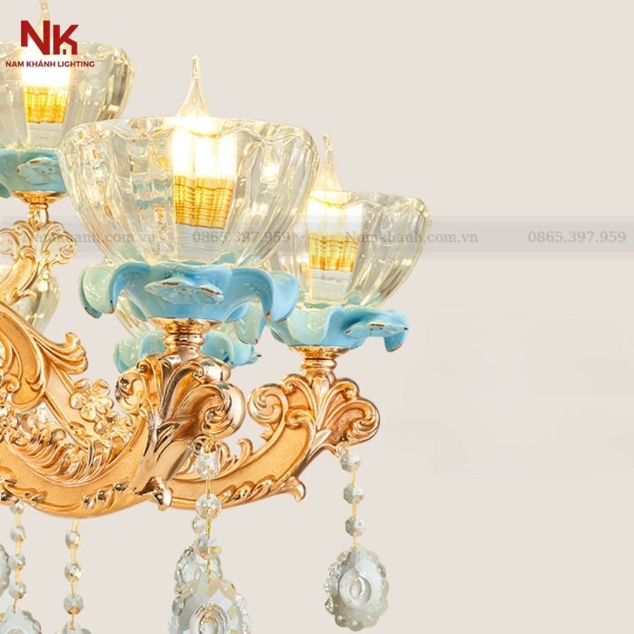 Đèn Chùm Tân Cổ Điển 3802/15