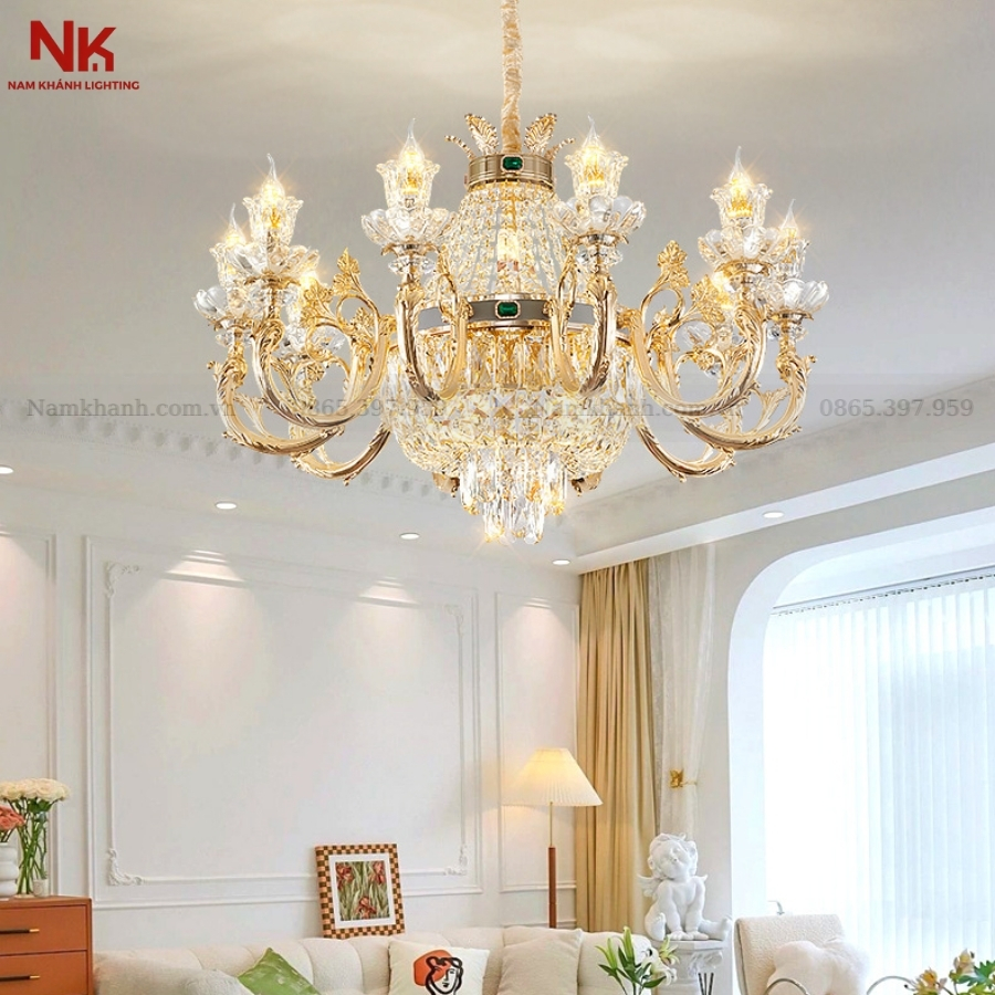 Đèn Chùm Tân Cổ Điển 2302/15