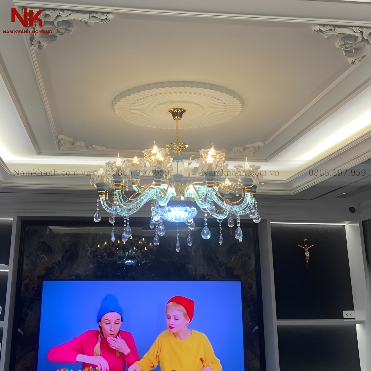 Đèn Chùm Tân Cổ Điển 618