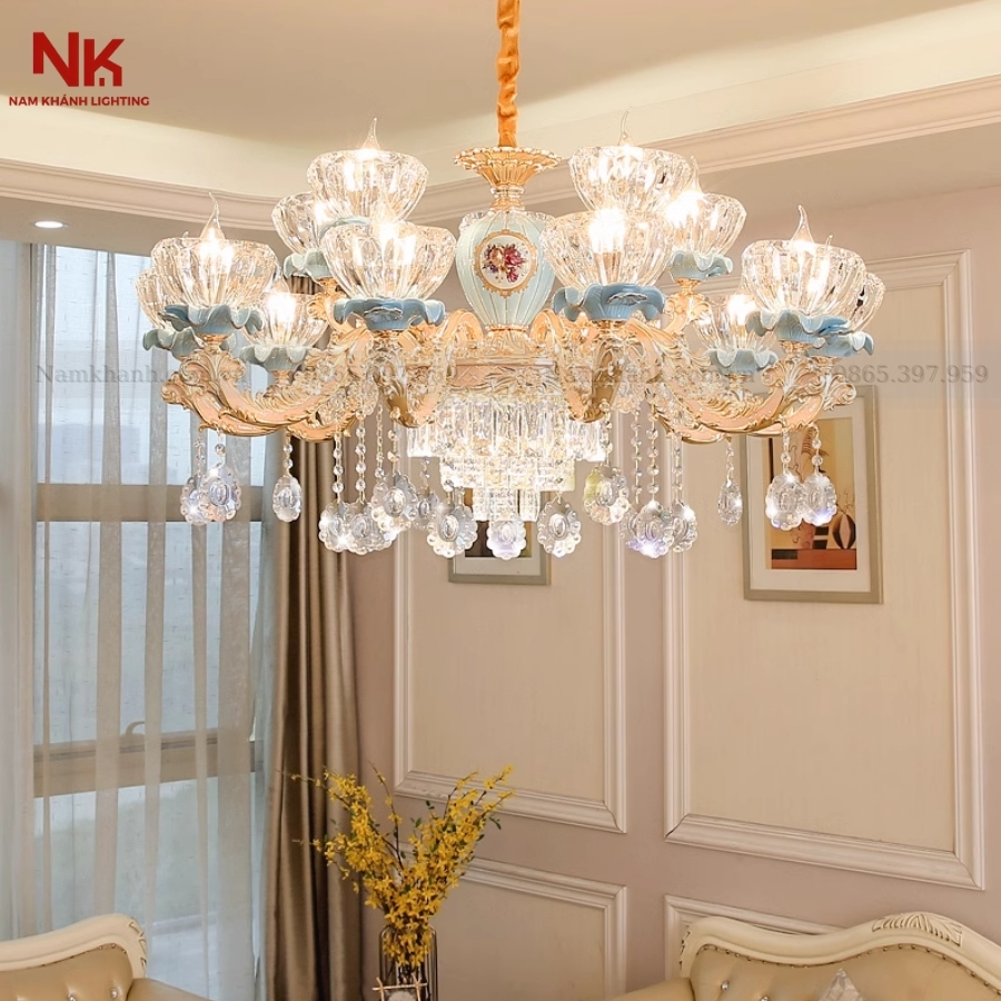 Đèn Chùm Tân Cổ Điển 3802/15