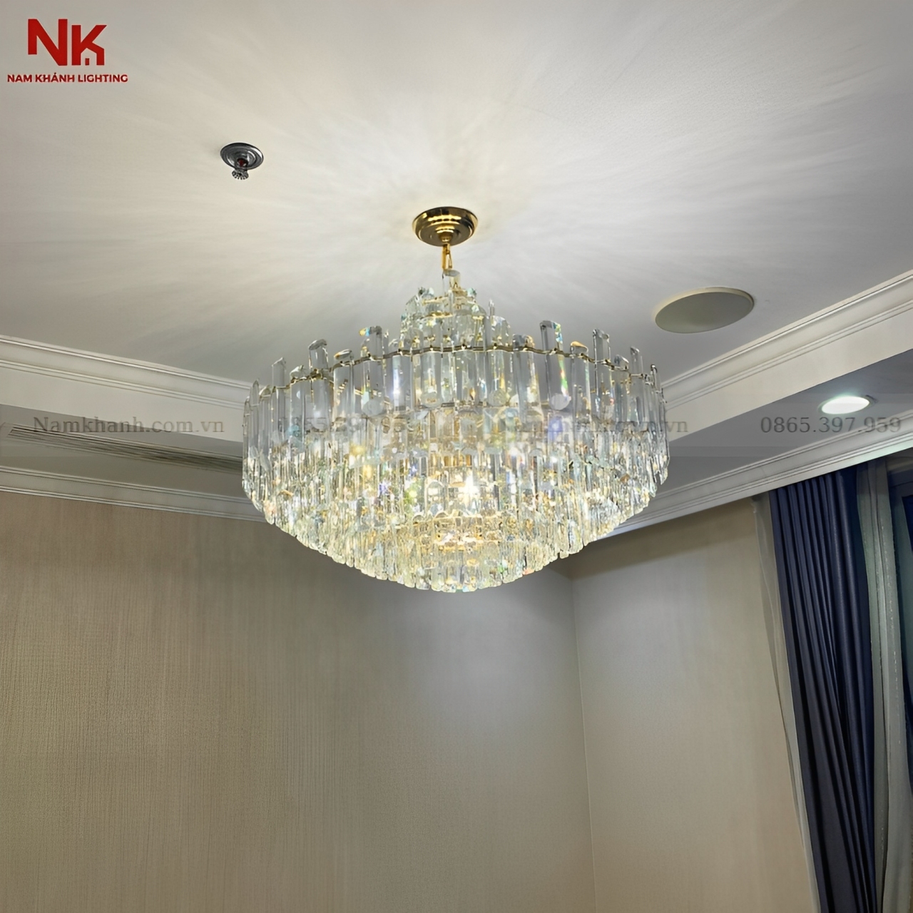 Đèn Chùm Pha Lê Hiện Đại 953