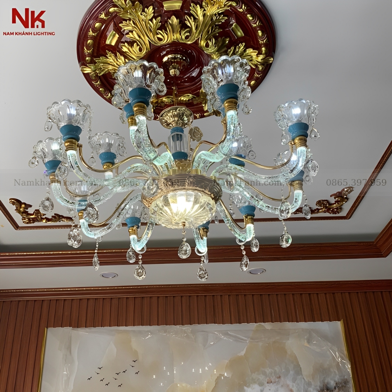 Đèn Chùm Tân Cổ Điển 618