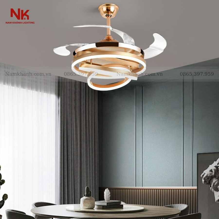 Quạt Cụp Xòe 605