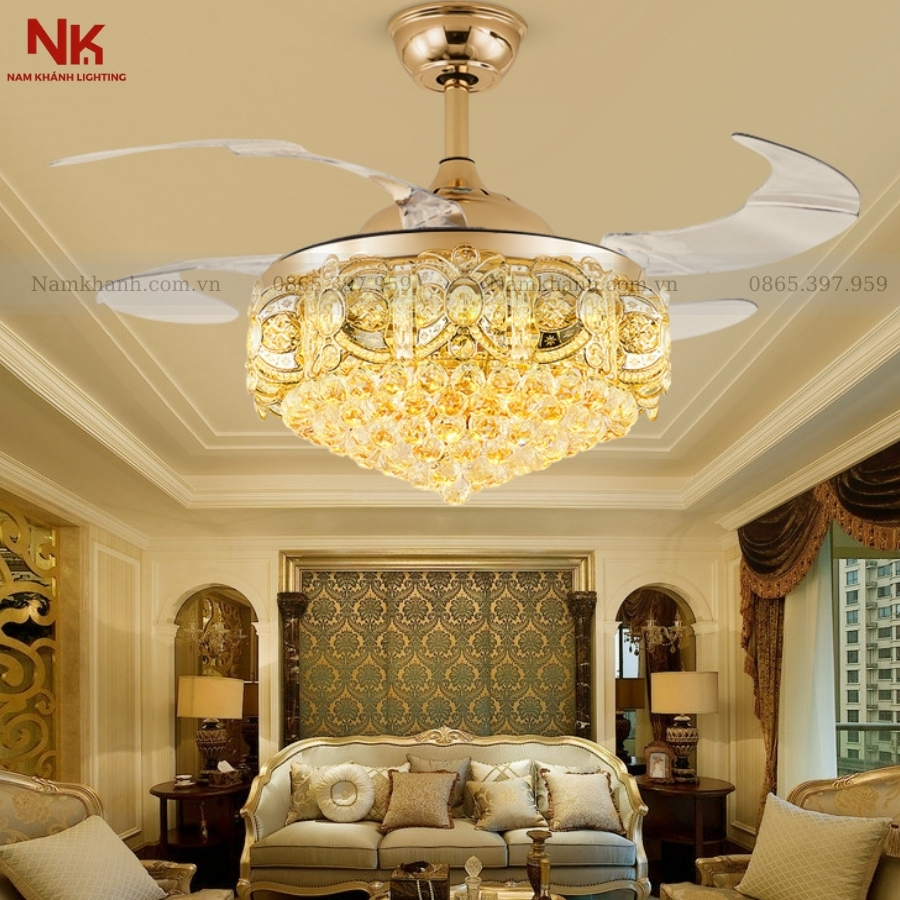 Quạt Cụp Xòe Nữ Hoàng