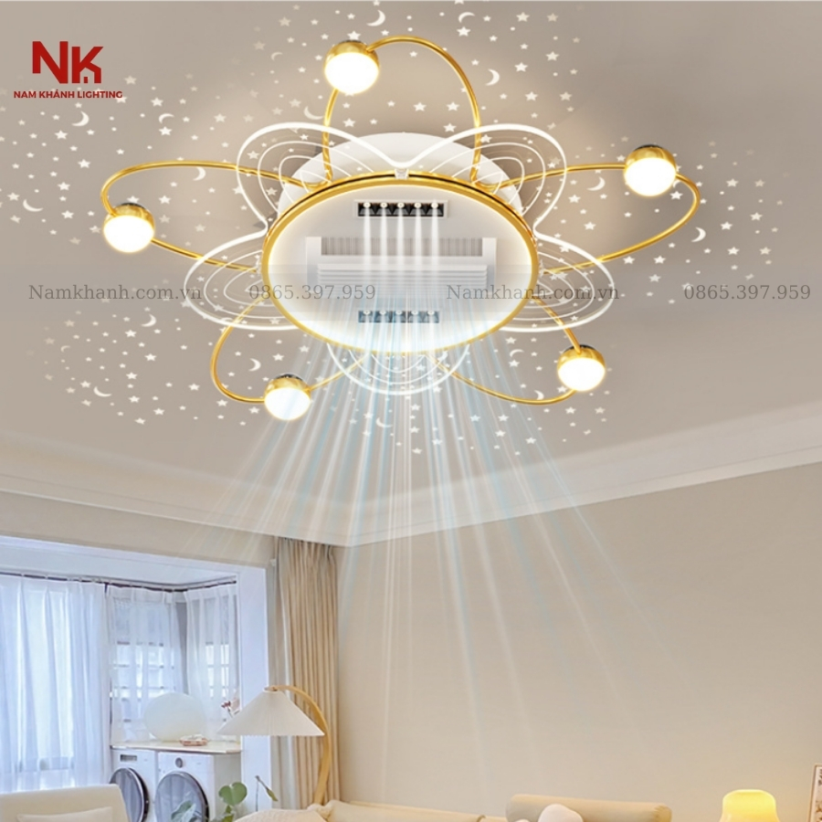 Quạt Ốp Trần Không Cánh 300