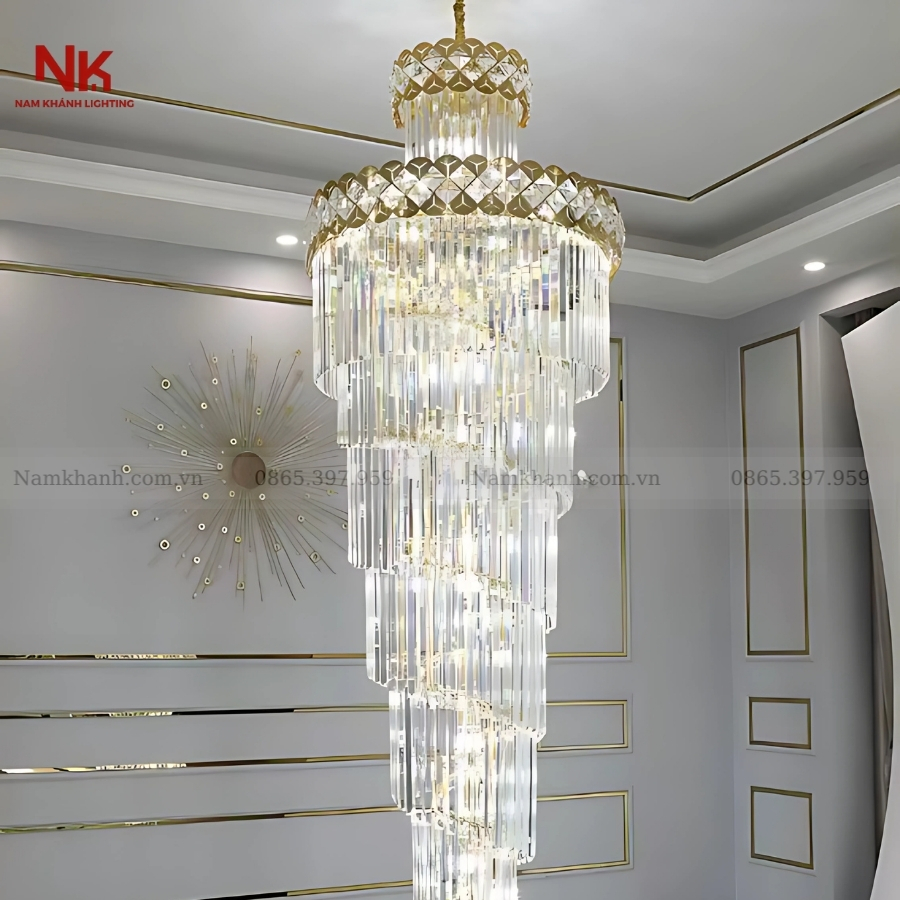 Đèn Thả Thông Tầng 198