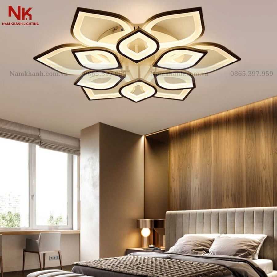 Đèn Ốp Trần Cánh Sen