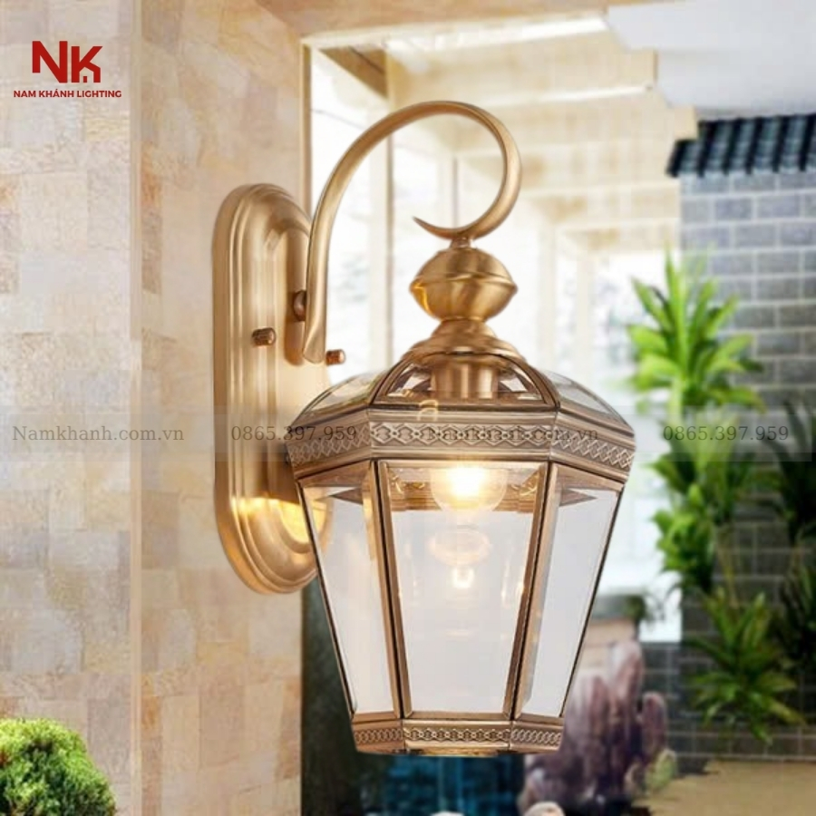 Đèn Tường Đồng B0646