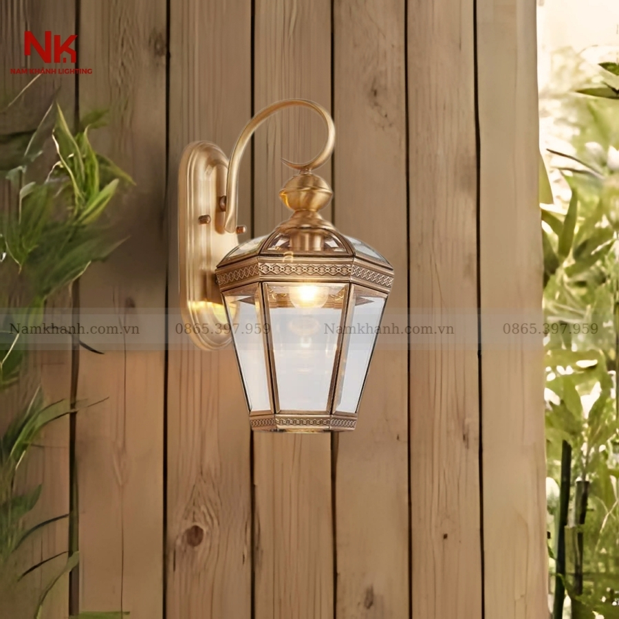 Đèn Tường Đồng B0646