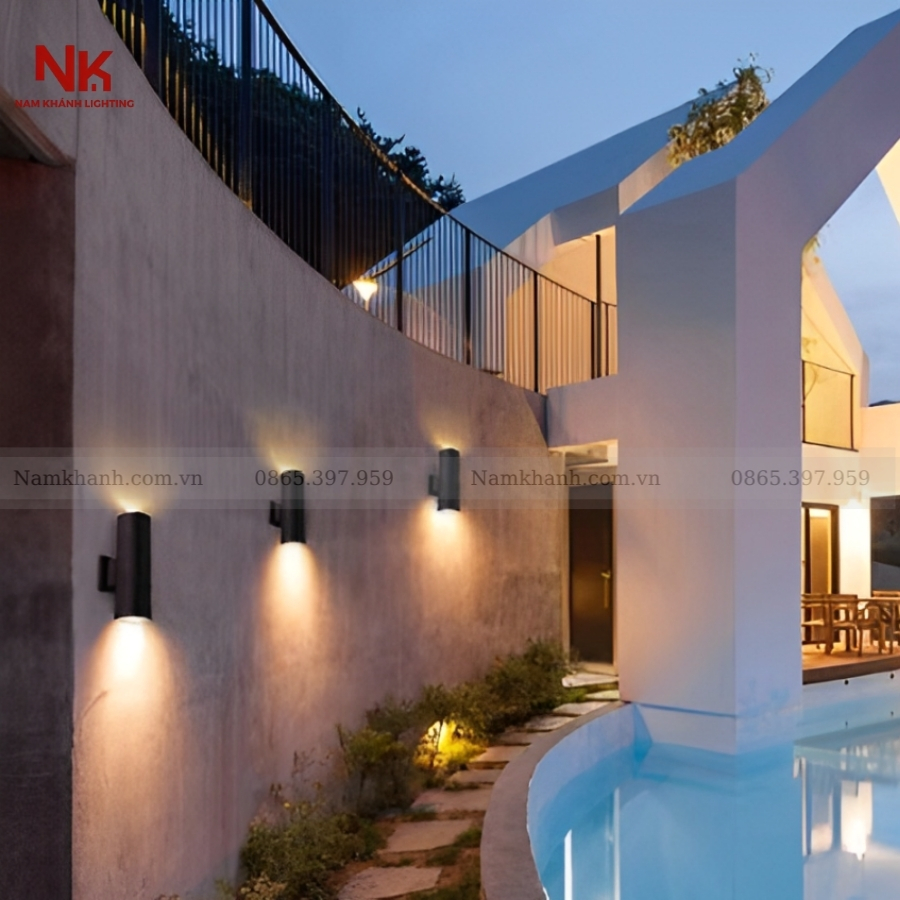 Đèn Tường Hắt 2 Đầu 555