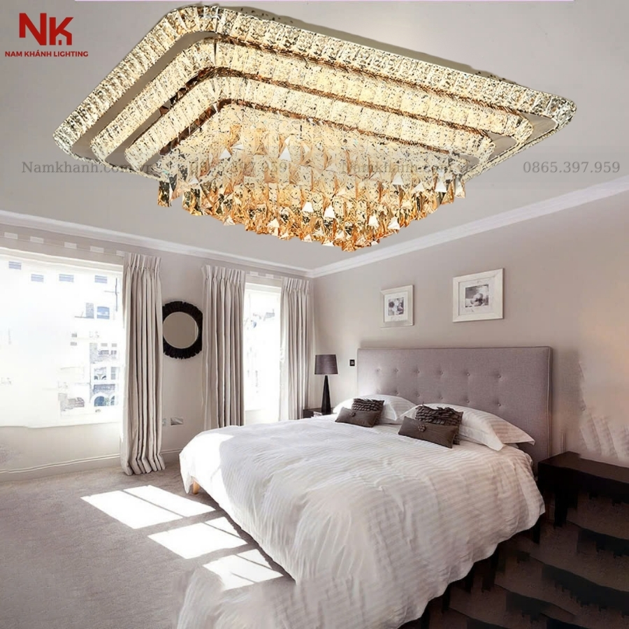 Đèn Ốp Trần Pha Lê 766