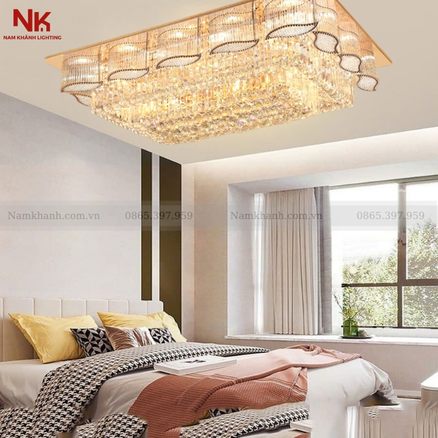 Đèn Ốp Trần Pha Lê 415