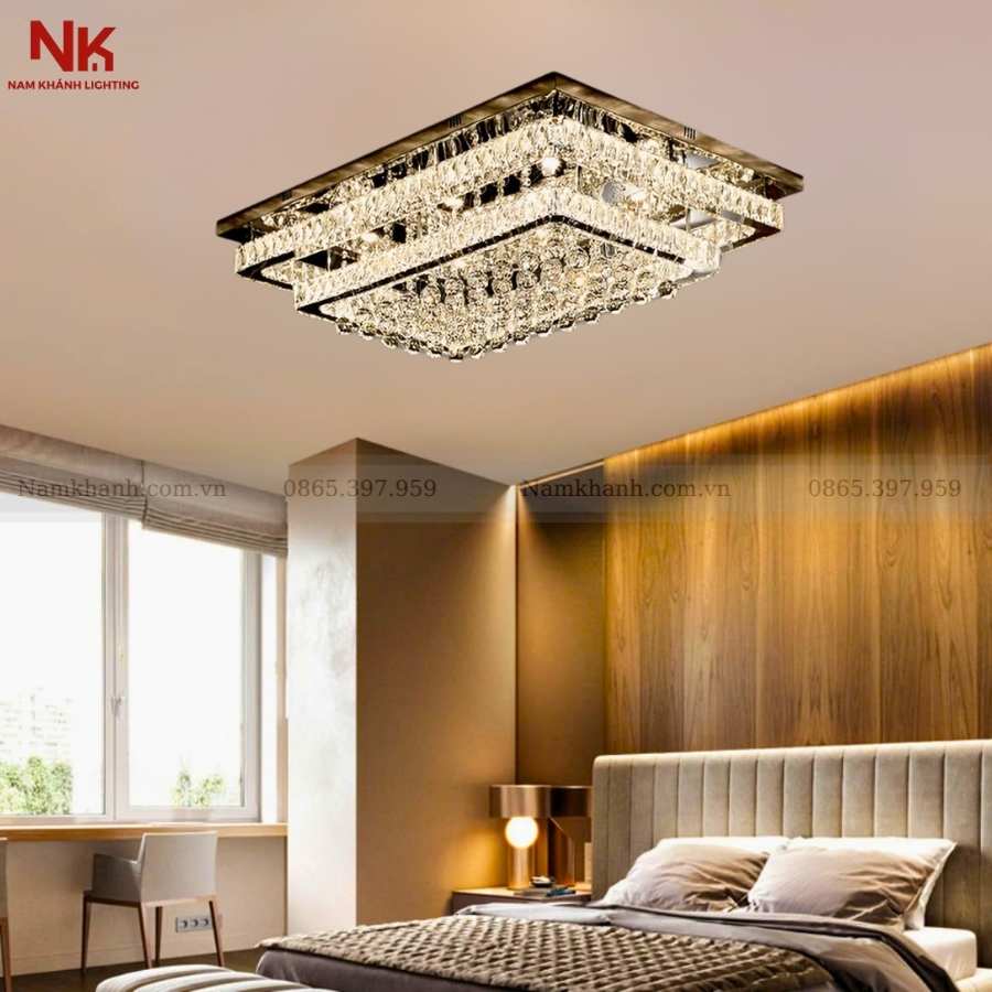 Đèn Ốp Trần Pha Lê 792