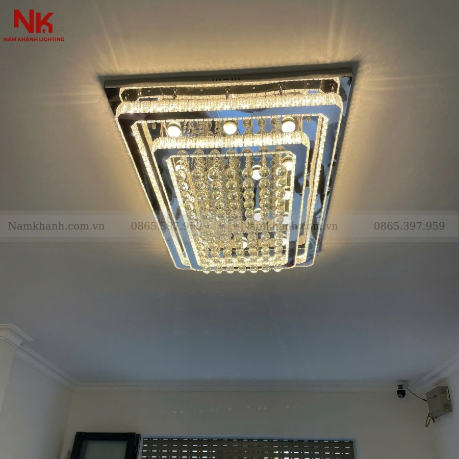 Đèn Ốp Trần Pha Lê 792