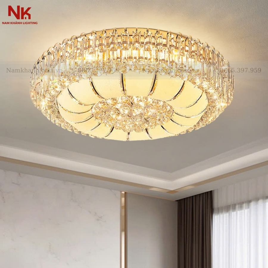 Đèn Ốp Trần Pha Lê 786