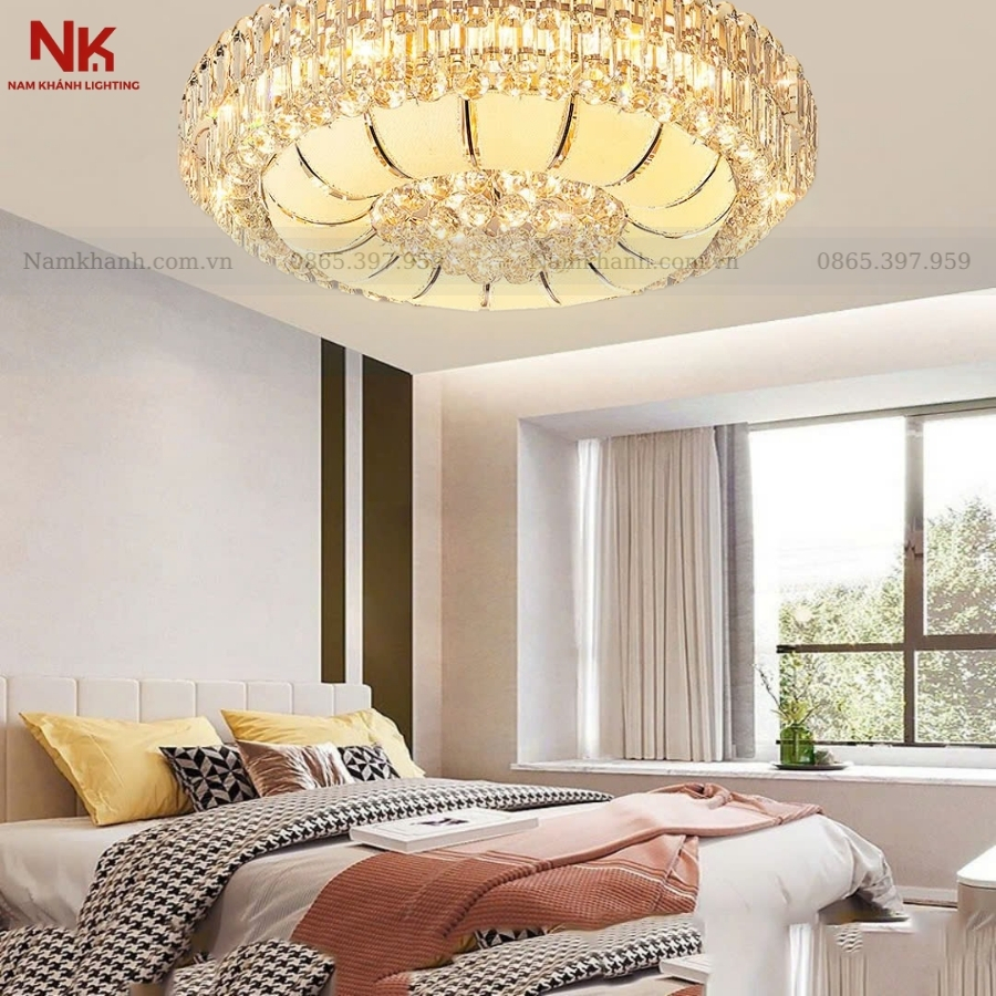 Đèn Ốp Trần Pha Lê 786