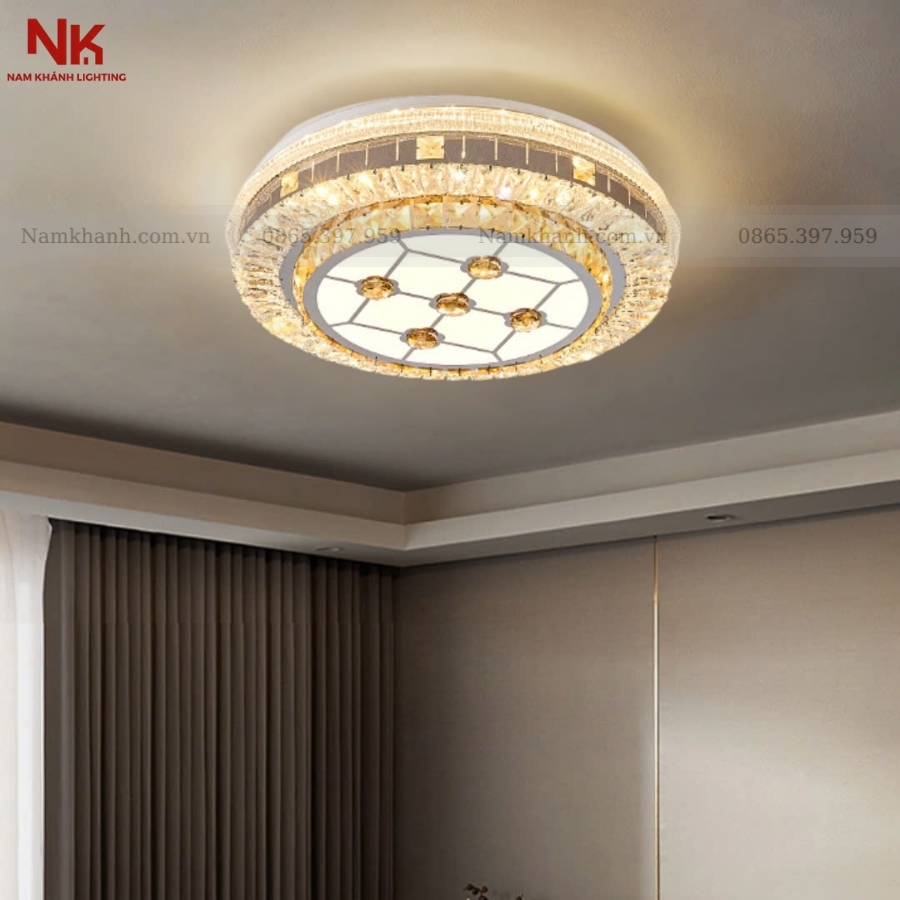 Đèn Ốp Trần Pha Lê 768