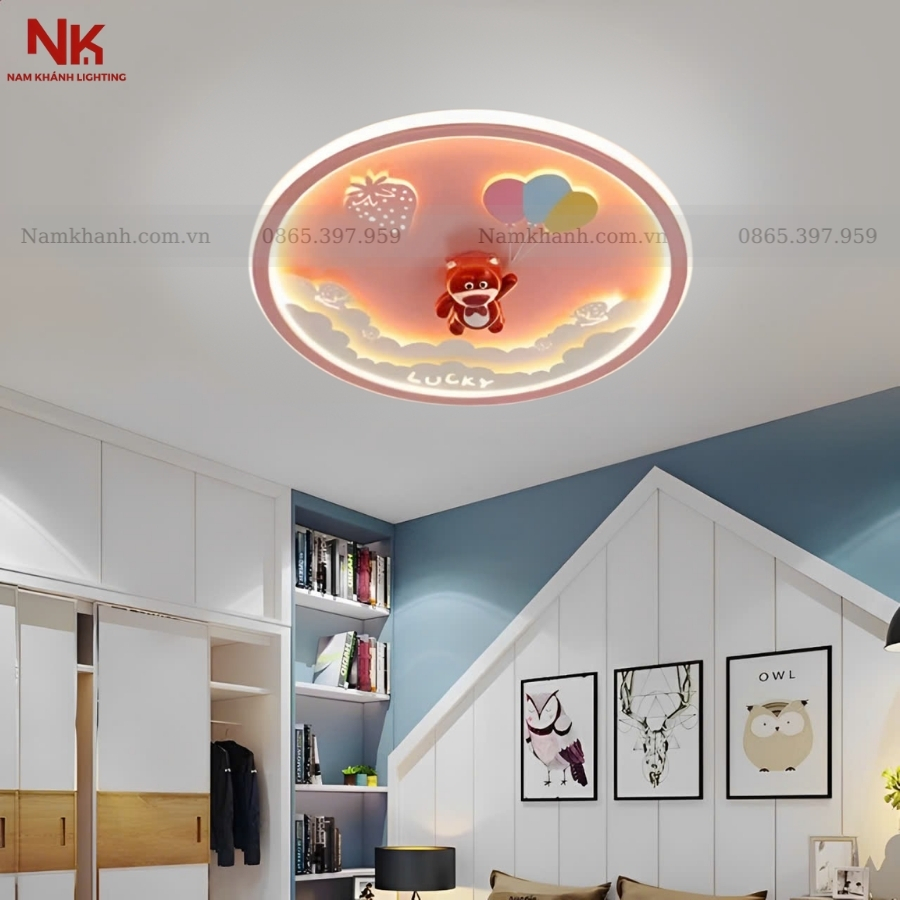 Đèn Ốp Trần Gấu Losto