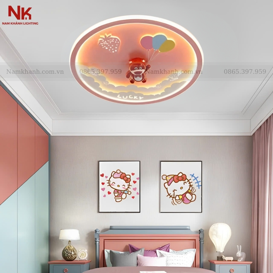 Đèn Ốp Trần Gấu Losto