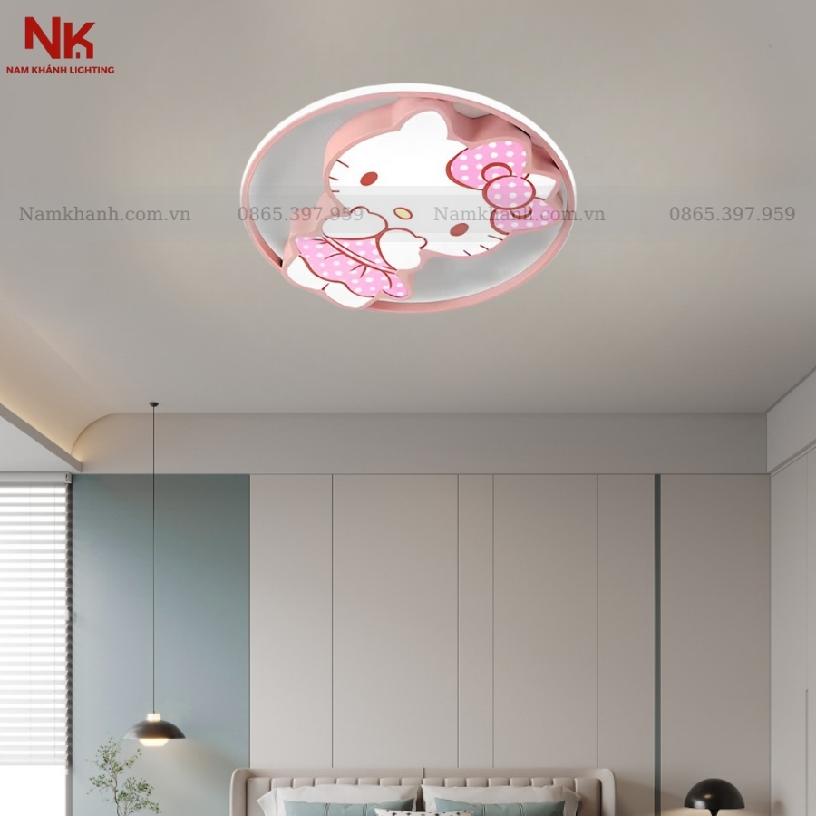 Đèn Ốp Trần Hello Kitty