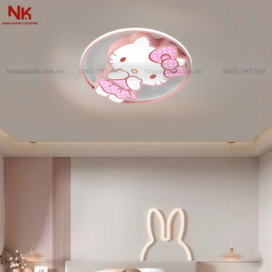 Đèn Ốp Trần Hello Kitty